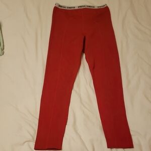 Spiritual Gangster Red Leggings Large